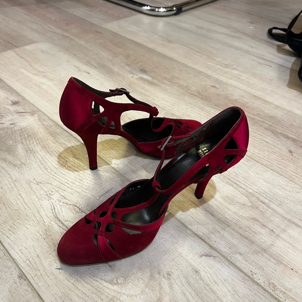 Stuart‎ Weitzman Red Heels Never Worn